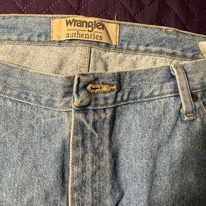Wrangler Blue Relaxed Fit Jeans Classic Style